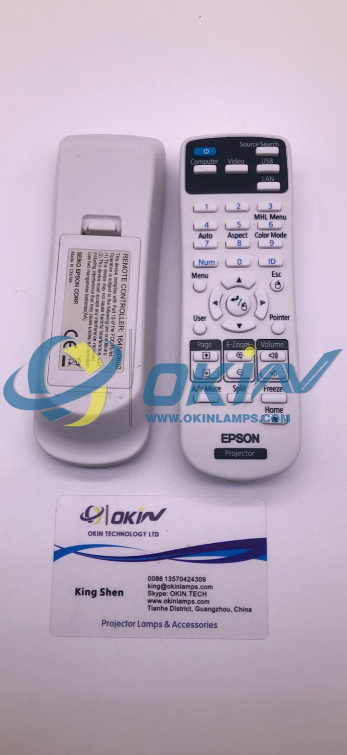 Epson HOME CINEMA 1060 / POWERLITE 108 Projector Remote